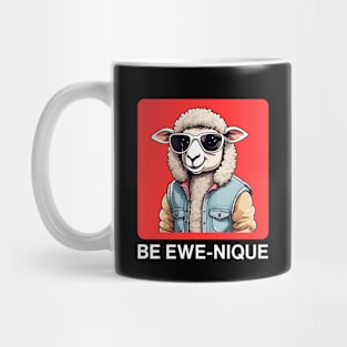 Be Ewe-Nique | Ewe Pun Mug